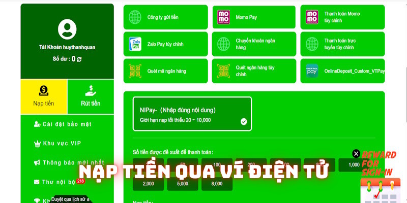 Ví điện tử theo xu hướng hiện đại hóa