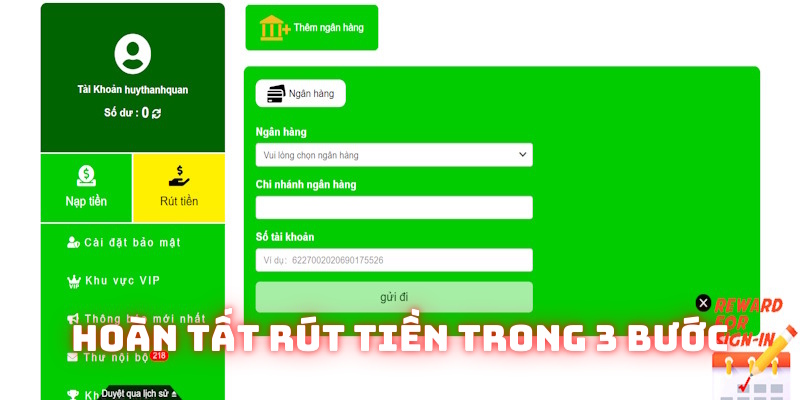 Hoàn tất rút tiền Good88 chỉ trong 3 bước Hoàn tất rút tiền Good88 chỉ trong 3 bước