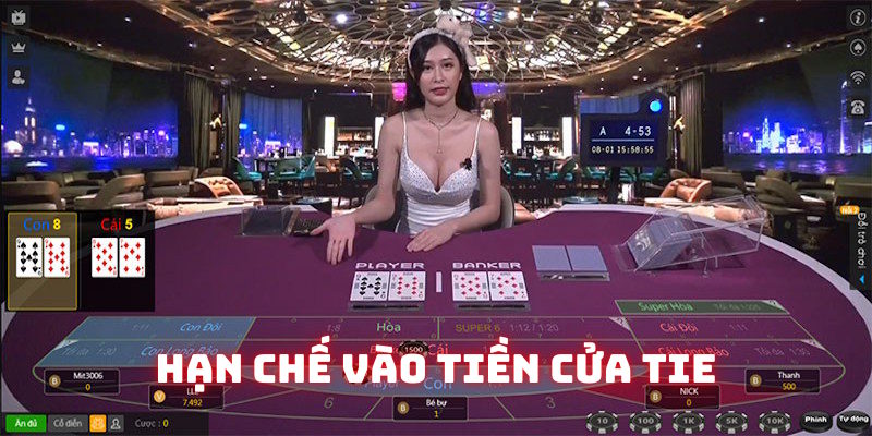 Bạn không nên vào tiền cửa Tie quá nhiều