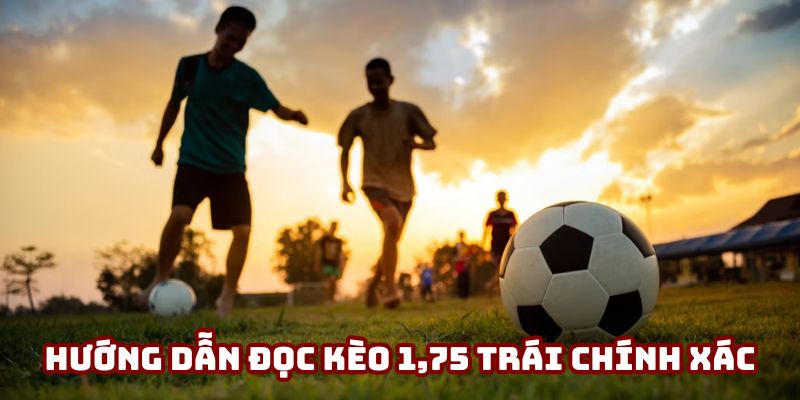 Hướng dẫn đọc kèo 1,75 trái chính xác